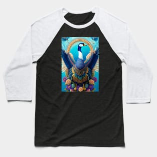 Floral Goose Baseball T-Shirt